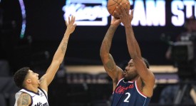 伦纳德26分科林斯25分 快船狂胜国王