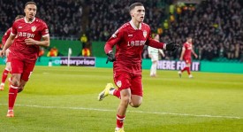 欧联淘汰赛附加赛4-1：德甲第4大胜欧冠前冠军，占得先机