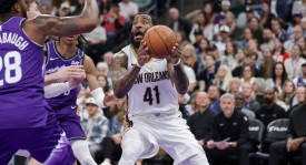 贝24分费尔斯18+11 鹈鹕4连胜送爵士5连败