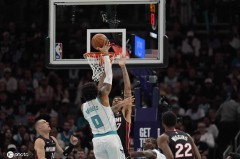 三球30+10+绝杀布里奇斯28+9 附加赛黄蜂加时胜热火