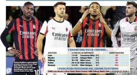 米兰锋线沦为意甲笑话！连续38天无前锋破门，红黑9号魔咒十年无解