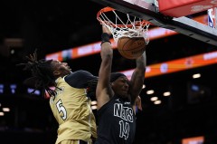 小波特23分克洛尼18分莱利27分 篮网大胜奇才