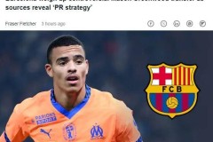 曝巴萨相中曼联弃将！15轮狂轰11球 领跑法甲射手榜