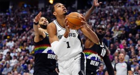 约基奇40+13文班亚马34+18 掘金加时险胜马刺迎8连胜