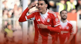 凯恩轮休拜仁照样5比0狂胜，单赛季105球破百年纪录，德甲冠军悬念彻底终结