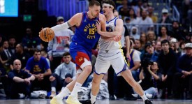 约基奇25+15+8波尔津吉斯23分 掘金胜勇士