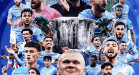 瓜帅40冠里程碑！曼城2-0阿森纳捧起联赛杯，终结枪手不败神话