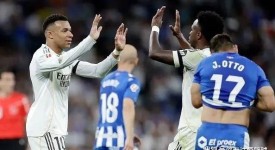 2-1！双核爆发！皇马距巴萨差6分再燃夺冠希望，姆巴佩加冕第一人