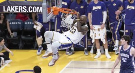 东契奇28+5+9詹姆斯24+1+5 湖人胜国王