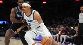 班凯罗27+8+7贝恩21分 阿德巴约20分魔术擒热火7连胜