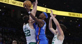 亚历山大里程碑布朗34分 雷霆胜凯尔特人