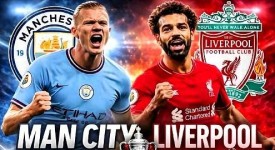 央视直播：足总杯1/4淘汰赛，曼城vs利物浦，哈兰德pk萨拉赫