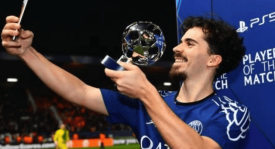 26岁的他成大师候选人：巴黎夺取欧冠的功臣，葡萄牙运筹帷幄之本