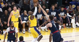 东契奇38+11詹姆斯13+11 伦纳德31分湖人胜快船