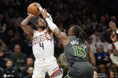 兰德尔32分布克空砍34分 森林狼胜太阳