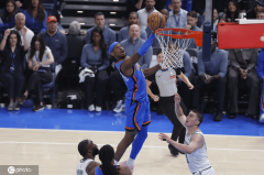 官方实力榜：雷霆居首马刺第二 湖人NO.6勇士排名20