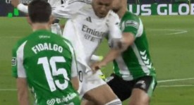 从1-0到1-1，皇马遭遇贝蒂斯读秒绝平，恐连续两年四大皆空