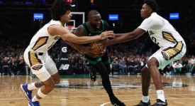 布朗23分普理查德21+10 豪瑟24分凯尔特人大胜鹈鹕