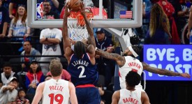 伦纳德27+6+2加兰24+4+6 英格拉姆18+6+4快船击败猛龙